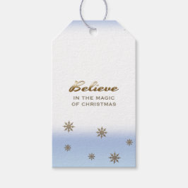 Acredite na Mágica do Natal. Etiquetas para Presen