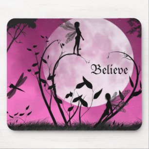 Acredite nas fadas Mousepad