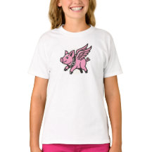 Acredite no Impossível - Camiseta Quando os Porcos