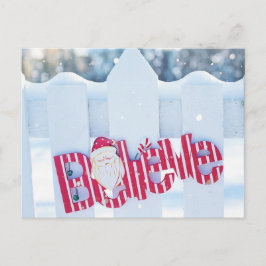 ACREDITE NO NATAL | CARTÃO POSTAL DE FOTO DO HOLID