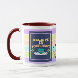 Acredite no Seu Coração Caneca Personalizada – Col