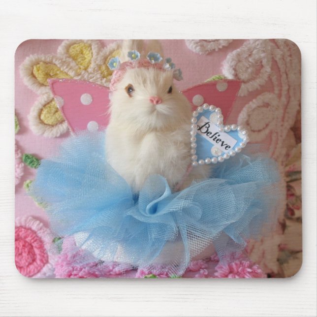 Acredite o mousepad do coelho (Frente)