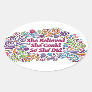 Acreditou que poderia assim que fez a etiqueta