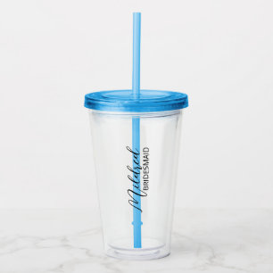 Acrílico Copo de Café Gelado Personalizado/ Presente para D