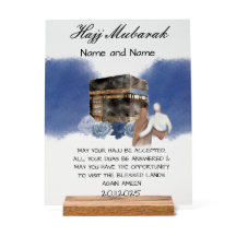 acrílico de Hajj Mubarak