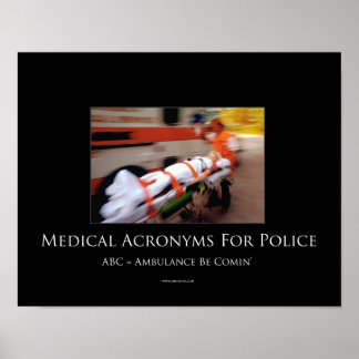 Acrônimos Poster Motivacional