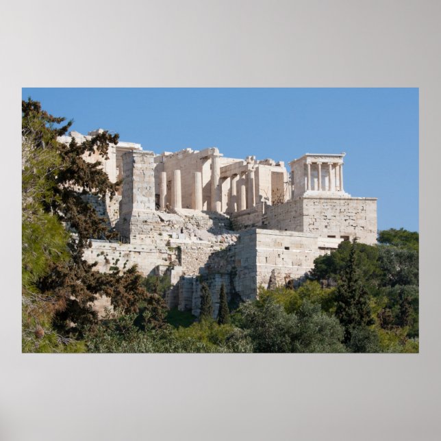 Acropolis of Athens Poster (Frente)