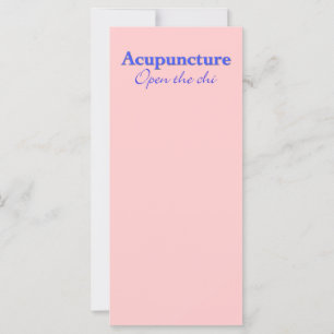 Acupuntura - Abra o chi
