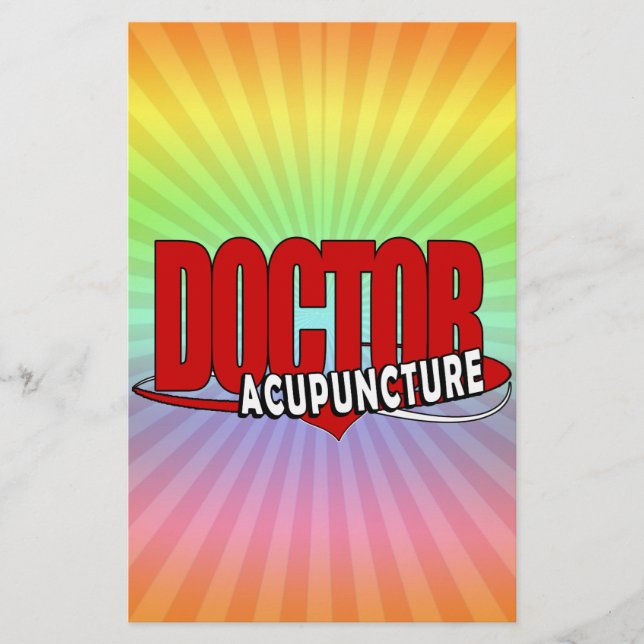 ACUPUNTURA DO MÉDICO DE LOGOTIPO (Frente)
