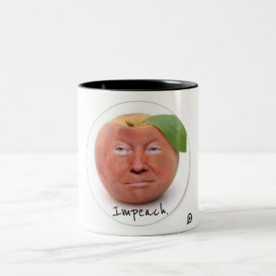 Acuse a caneca de Donald Trump