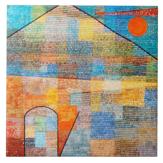 Ad Parnassum, Paul Klee (Frente)