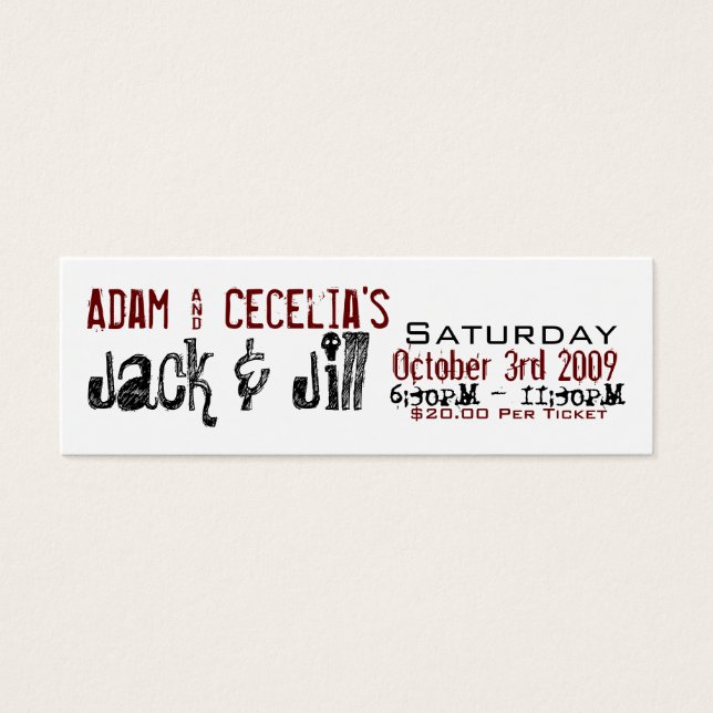 Adam & Cecelia Jack & Jill (Frente)