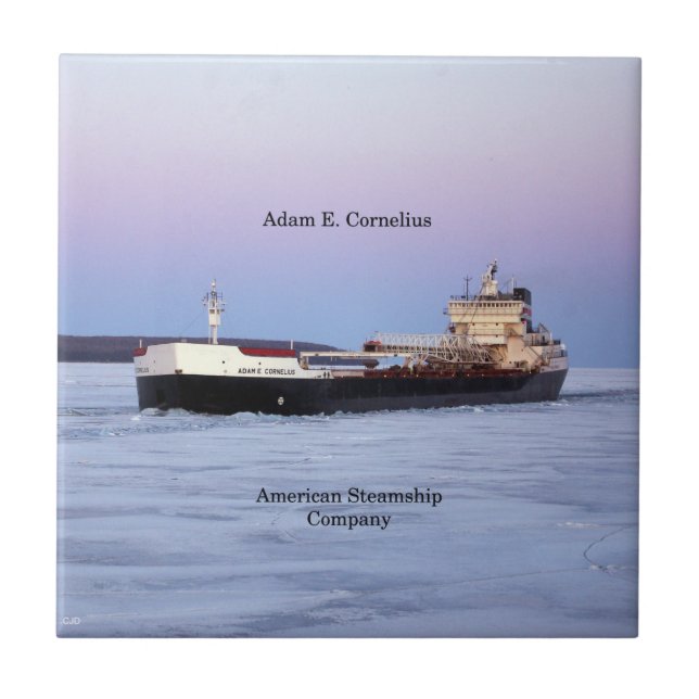 Adam E. Cornelius azulejo (Frente)