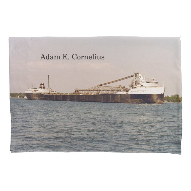 Adam E. Cornelius travesseiro (Frente)