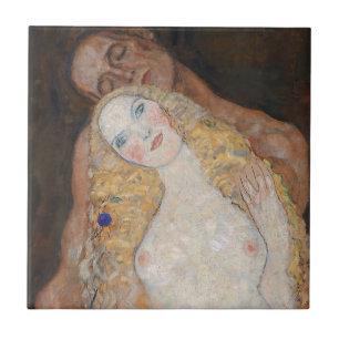 Adam e Eve por Gustav Klimt