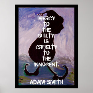 Adam Smith - Citação - Poster