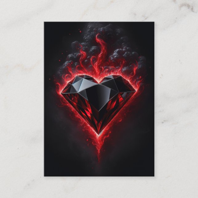 Adamant Heart | Caixa de cartão Zechariah 7:9-12 K (Frente)