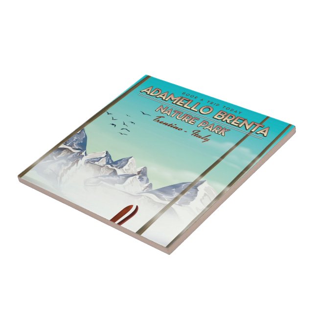 Adamello Brenta Parque natural Itália Vacinar impr (Lateral)