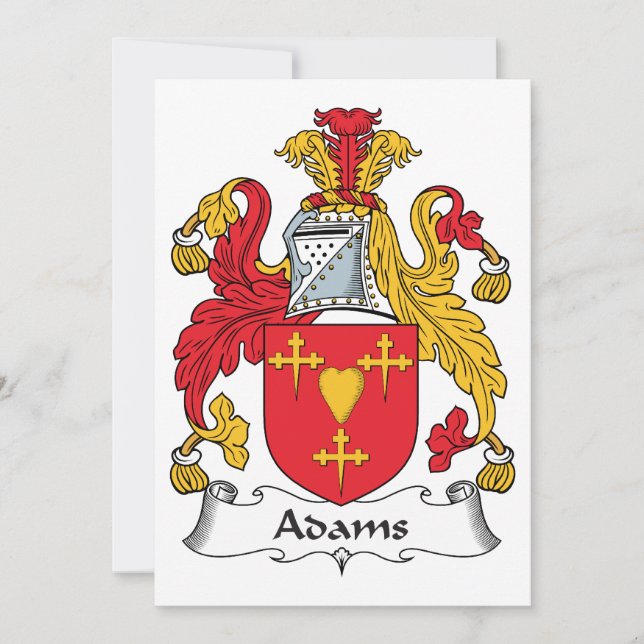 Adams Family Crest (Frente)