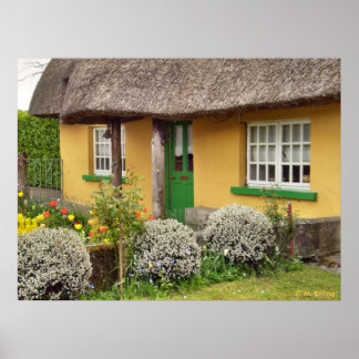 Adare Gate Cottage Impressão ou Poster