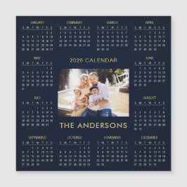 Add Your Own Family Photo 2026 Calendar | Magnet