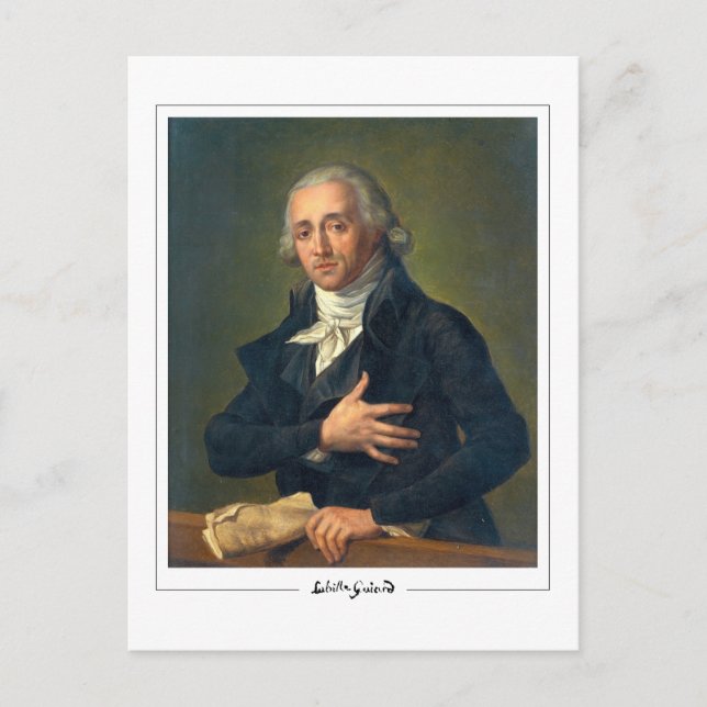 Adélaïde Labille-Guiard #5 - Cartão Postal de Arte (Frente)