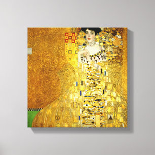 Adele Bloch-Bauer I por Gustav Klimt Canvas Print