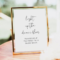 ADELLA Acenda o Poster do indicador luminoso do pi