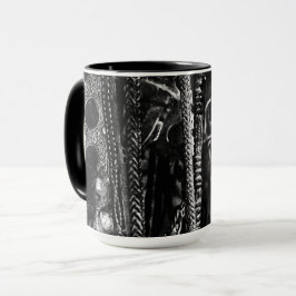 Aderência na caneca de café da parede