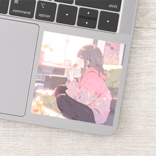 Adesivo お菓子JKシール｜寿司娘 GenerativeAI (Detalhe)