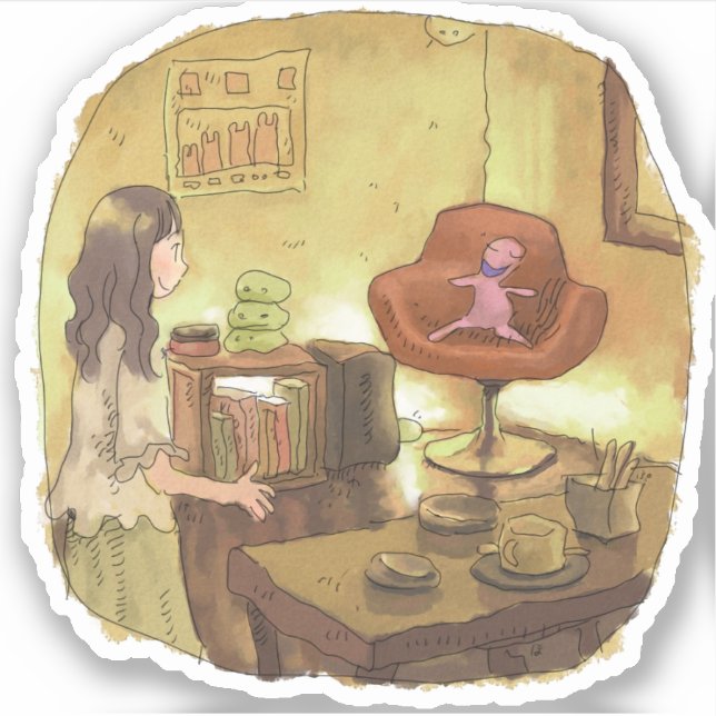 ADESIVO さくさやじ (Frente)