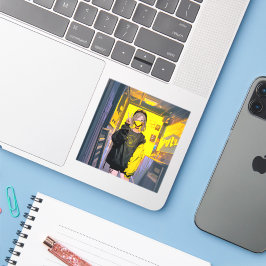 Adesivo アーティストの部屋シール|寿司娘 GenerativeAI