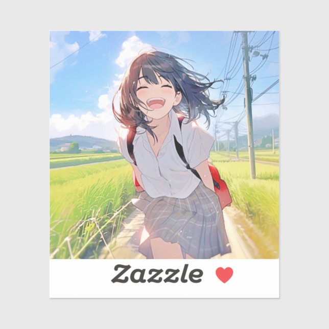 Adesivo シール Seal｜帰宅JK 寿司娘 GenerativeAI (Folha)