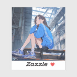 Adesivo シール Seal|放課後JK 寿司娘 GenerativeAI