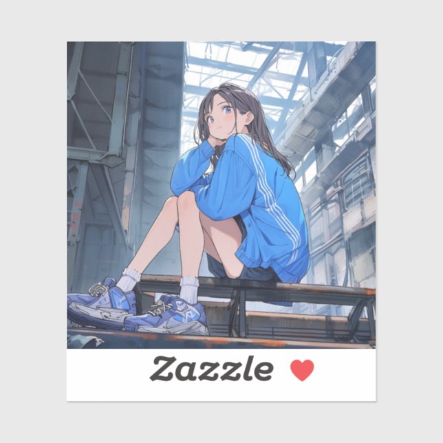 Adesivo シール Seal｜放課後JK 寿司娘 GenerativeAI (Folha)