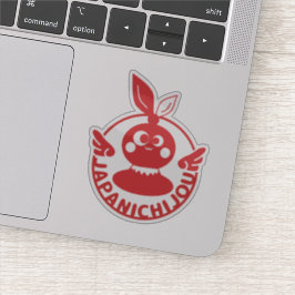 Adesivo ジャパ日常 JapaNichijou ロゴ ステッカー Logo Sticker 背景透過