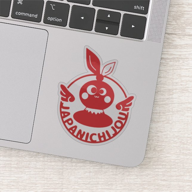 Adesivo ジャパ日常 JapaNichijou ロゴ ステッカー Logo Sticker 背景透過 (Detalhe)