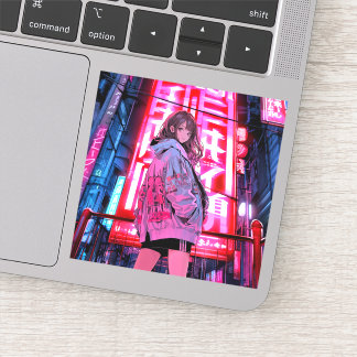 Adesivo ネオンJKシール Seal｜寿司娘 GenerativeAI
