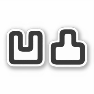 Adesivo 凹 凸 Outotsu お う と つ