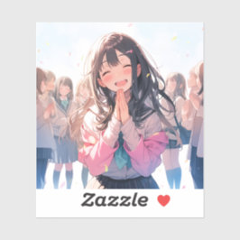 Adesivo 【感謝シール】ありがとうJK|寿司娘 GenerativeAI