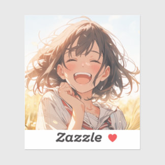 Adesivo 田舎娘アイコン/Country Girl icon Seal | 東京娘 GenerartiveAI