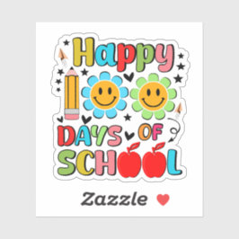 Adesivo 100 dias de escola. apreciação de professores.prof