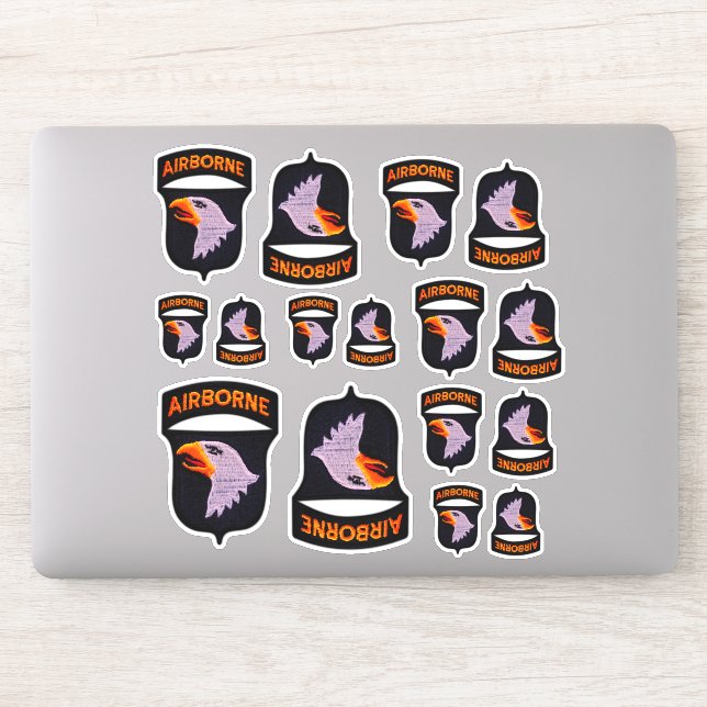 Adesivo 1010 Águias-de-vidro da Divisão de rua (Computador)