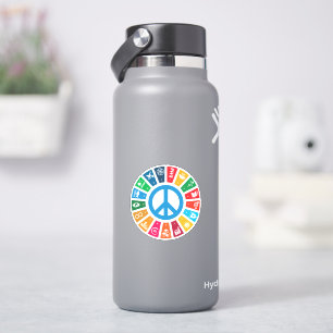Adesivo 17 Objetivos de Desenvolvimento Sustentável dos D