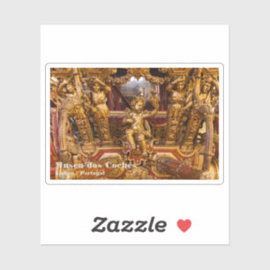 Adesivo 18º C. Detalhe do treinador. Museu dos Coches. Lis