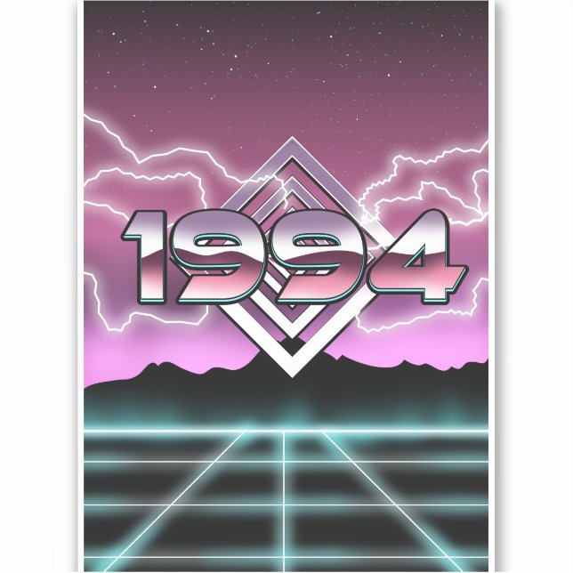 Adesivo 1994 Tech noir (Frente)