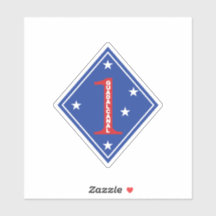 1rua Marine Division Patch (Estados Unidos)