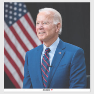 Adesivo 2021 Joe Biden Presidente dos EUA Retrato