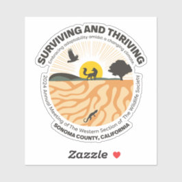 Adesivo 2024 TWS West Annual Meeting Sticker