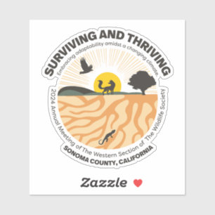 Adesivo 2024 TWS West Annual Meeting Sticker